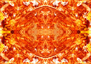 oranje abstract patroon
