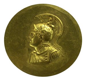 Gouden oude Griekse munt 1