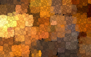 Copper mosaic