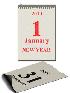 kalender nieuwe jaar 2