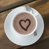 Hot chocolate heart