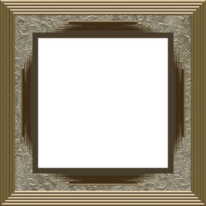 Ornate Square Frame 3: 