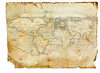Antieke Kaart van de Wereld