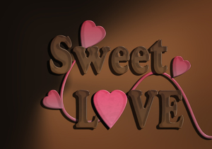 Chocolade Sweet Love