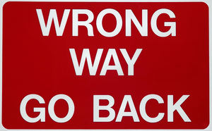 wrong way1: 