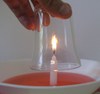 kaars glas